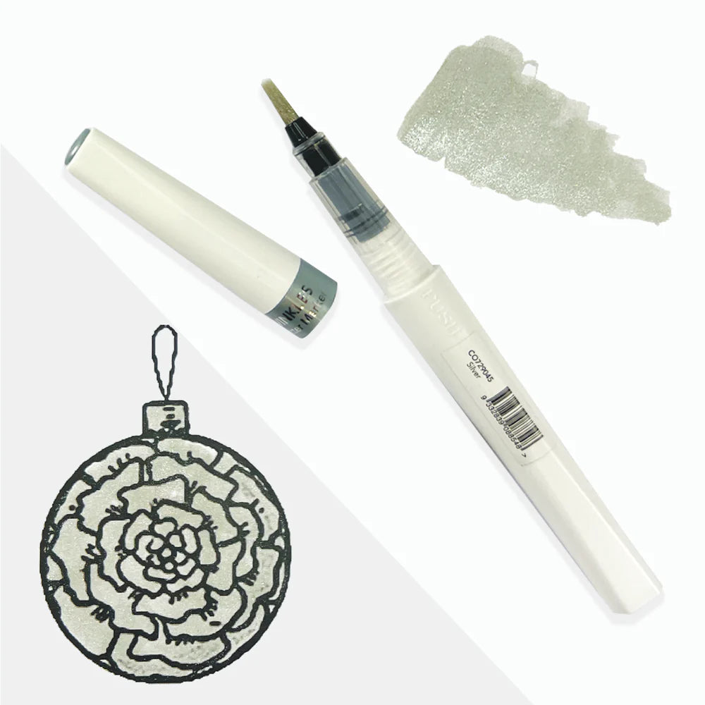 Winkles Glitter Marker-Sliver