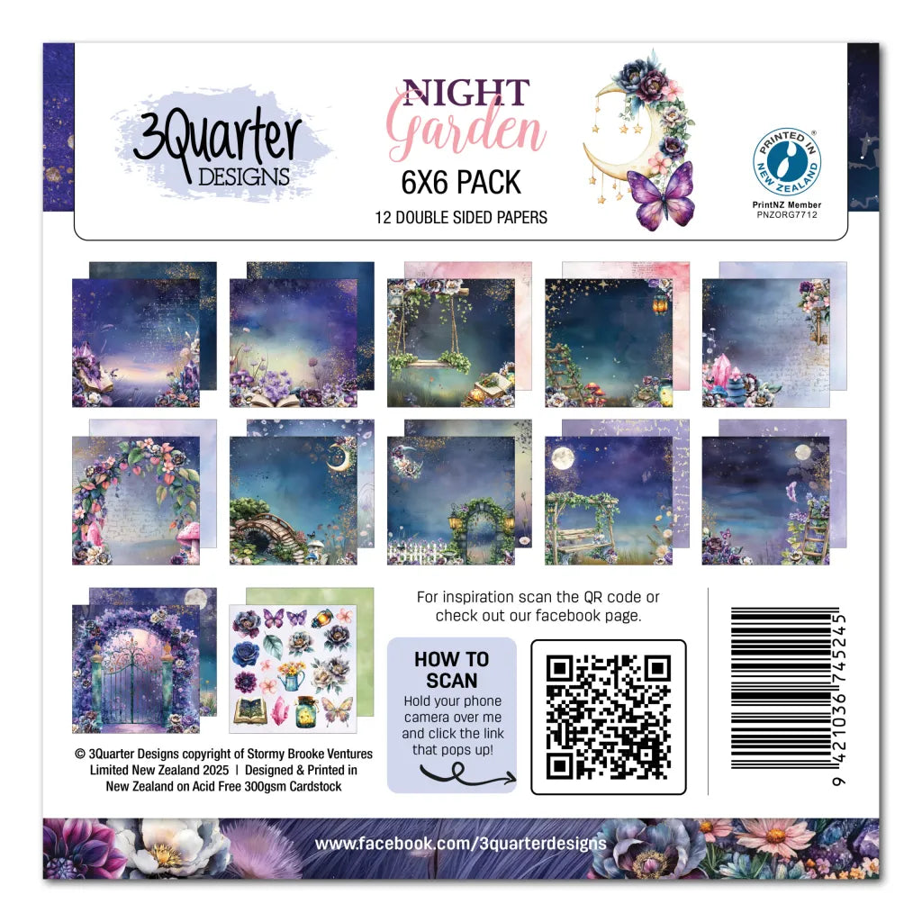 Night Garden 6×6 -December Release