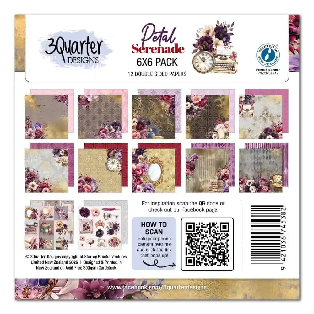 Petal Serenade 6×6- January Release