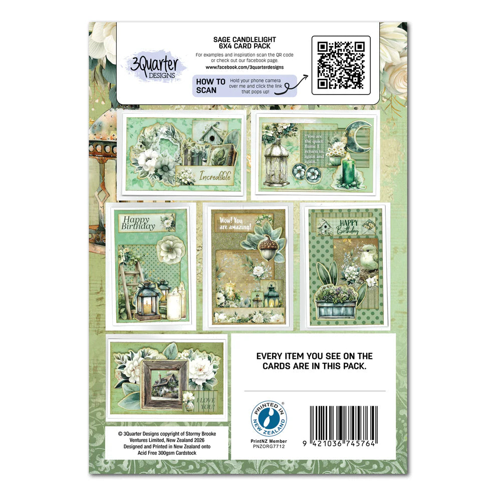 Sage Candlelight 6x4- March Release