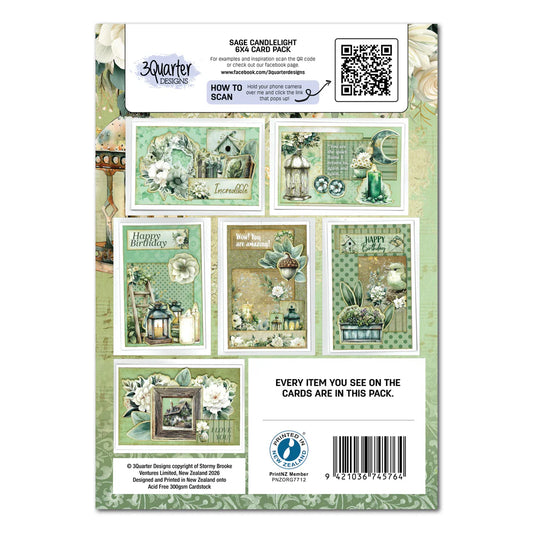 Sage Candlelight 6x4- March Release