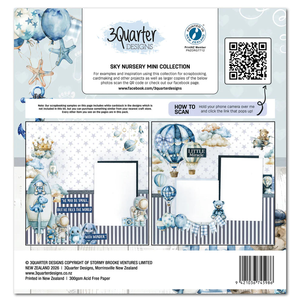 Sky Nursery -Mini Collection - April Release