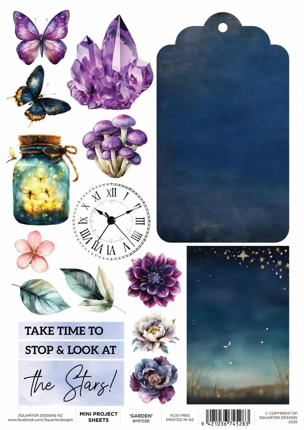 Night Garden – Mini Project Sheet – December Release