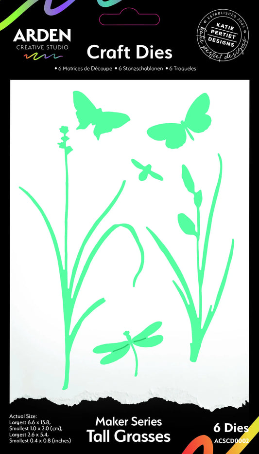 HIDDEN CREEK Craft Dies-Tall Grasses