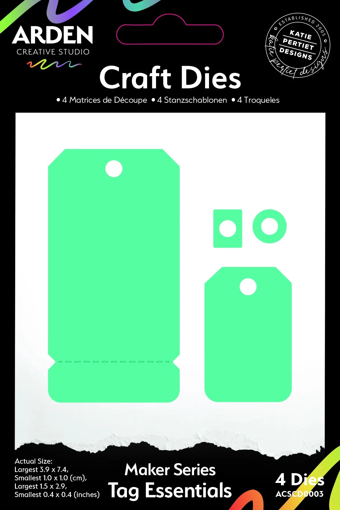HIDDEN CREEK Craft Dies-Tag Essentials