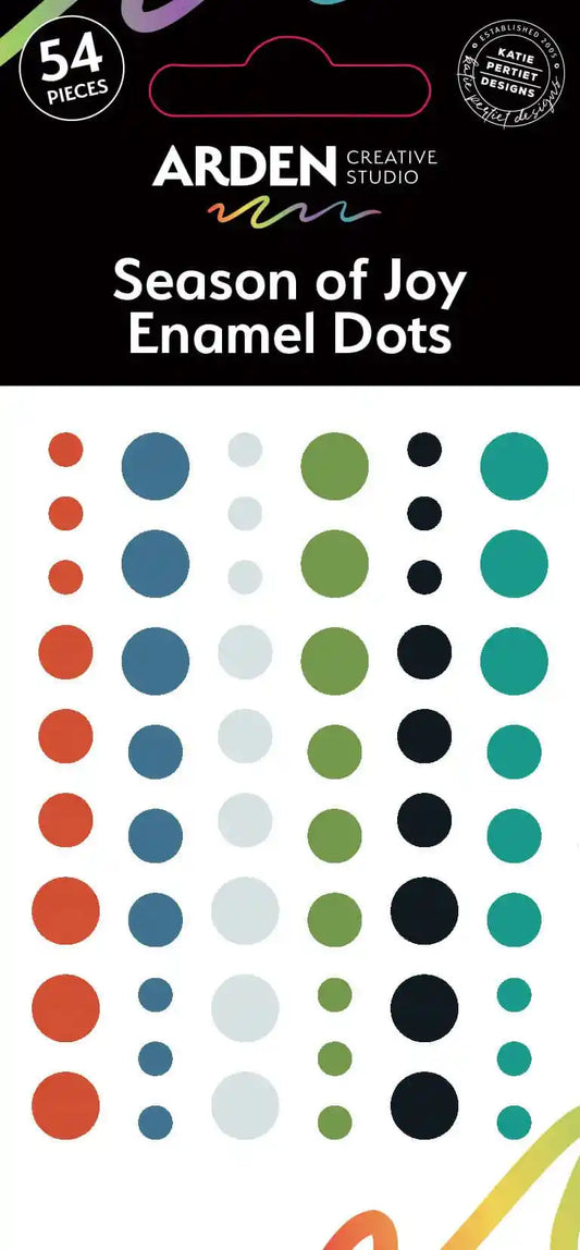 Season of Joy- Enamel dots