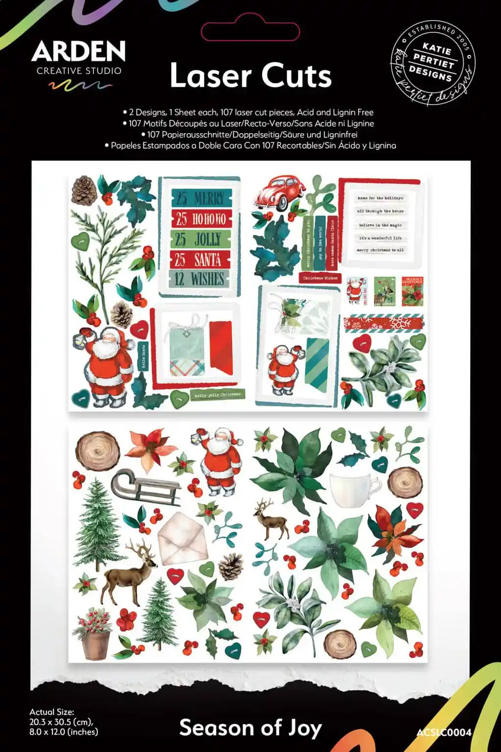 Season of Joy Laser Cuts
