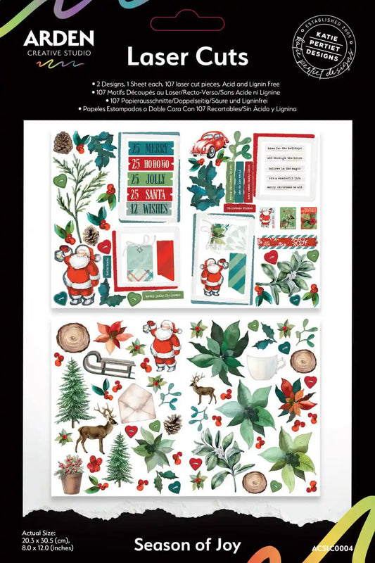 Season of Joy Laser Cuts