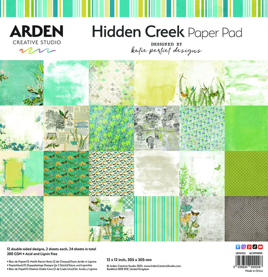 HIDDEN CREEK Paper Pad 12X12
