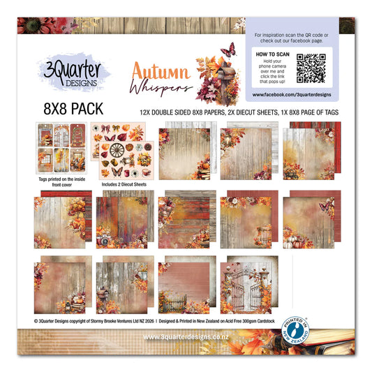 Autumn Whispers 8x8- April Release