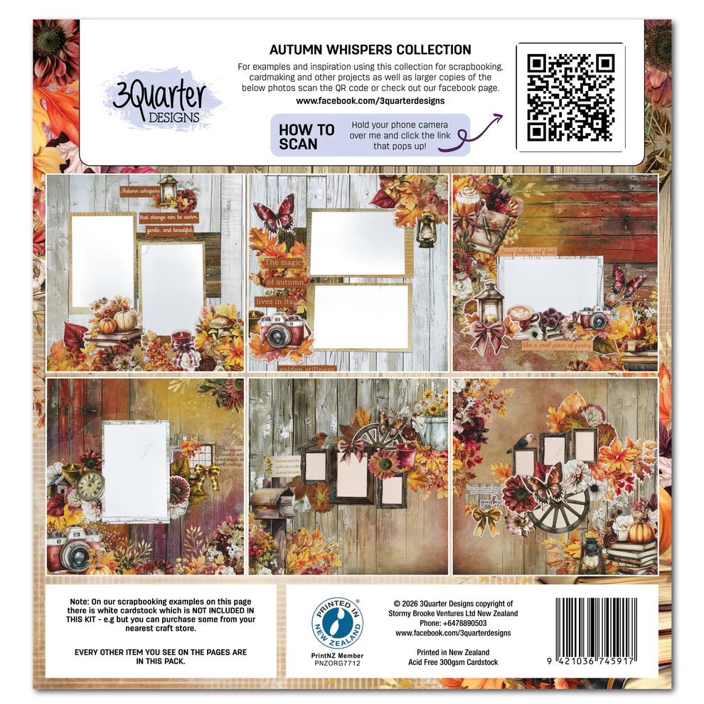 Autumn Whispers Collection- April Release
