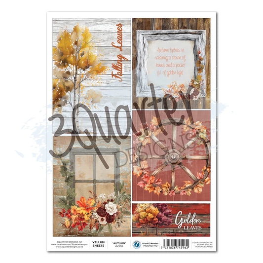 Autumn Whispers Vellum- April Release