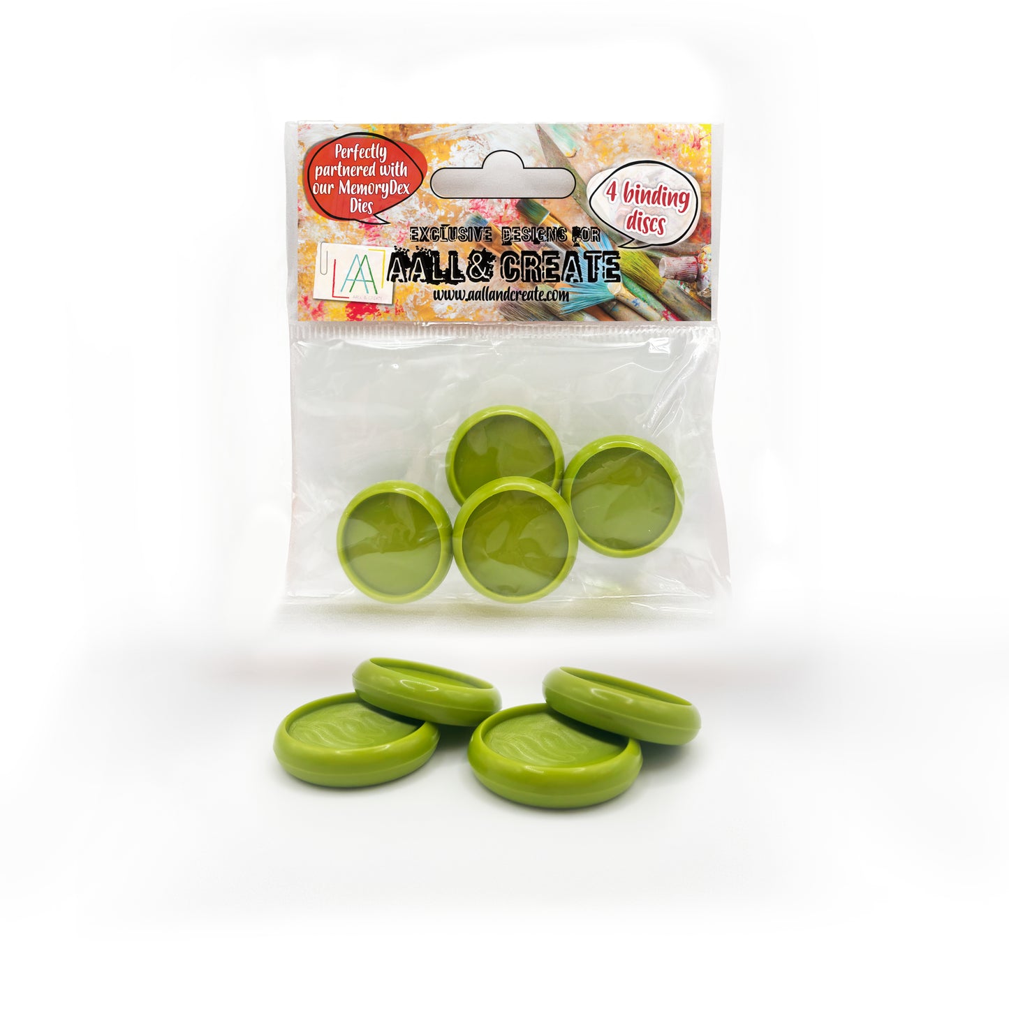 Olive Green- Binding Discs