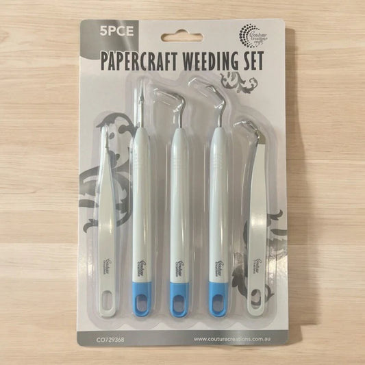 Papercraft Weeding Set 5pce- Couture Creations
