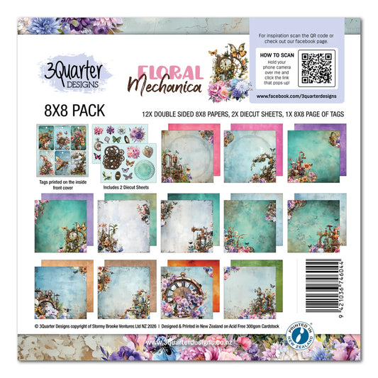Floral Mechanica 8x8- May Release