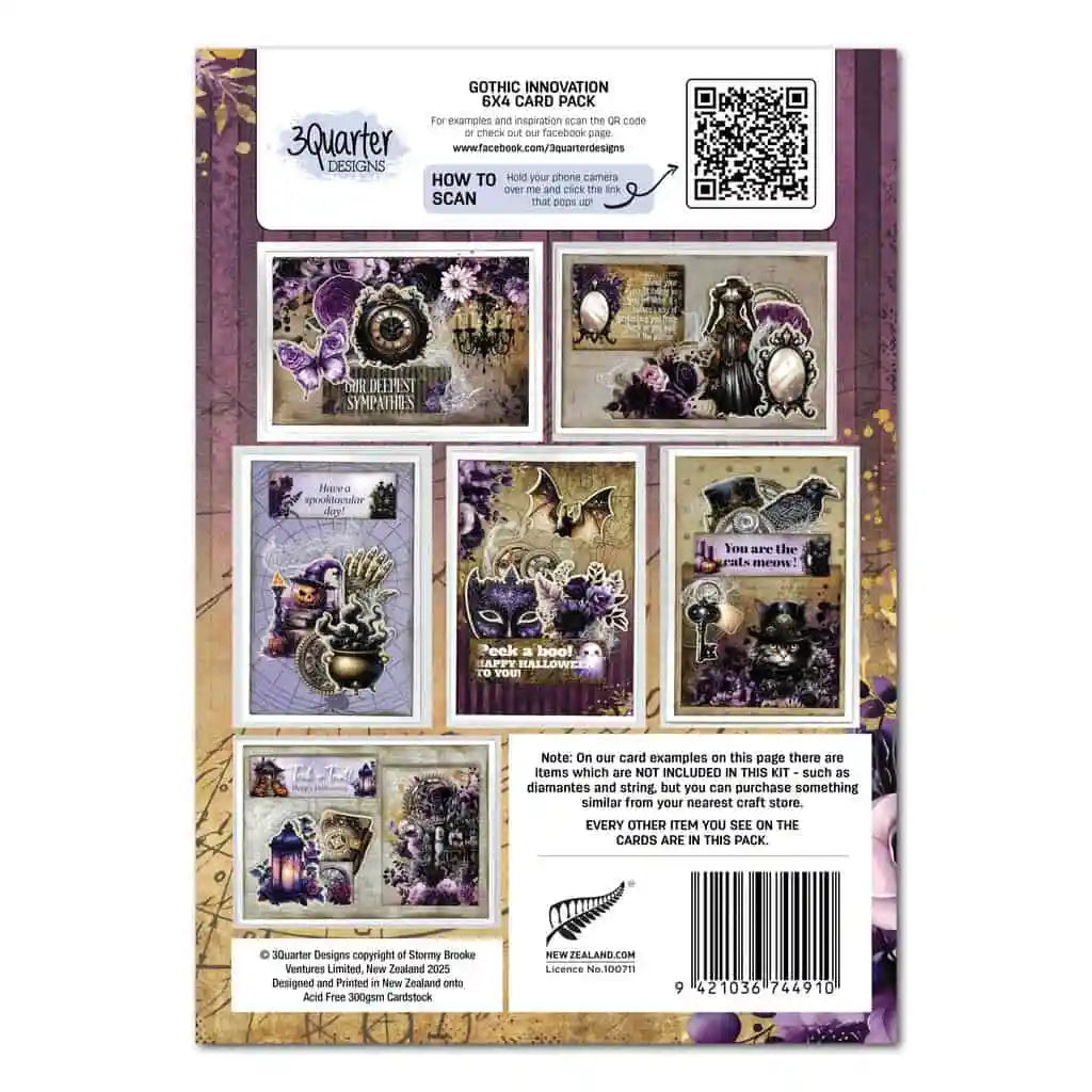 Gothic Innovation 6×4- October Release- Card Pack