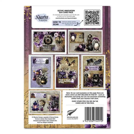 Gothic Innovation 6×4- October Release- Card Pack