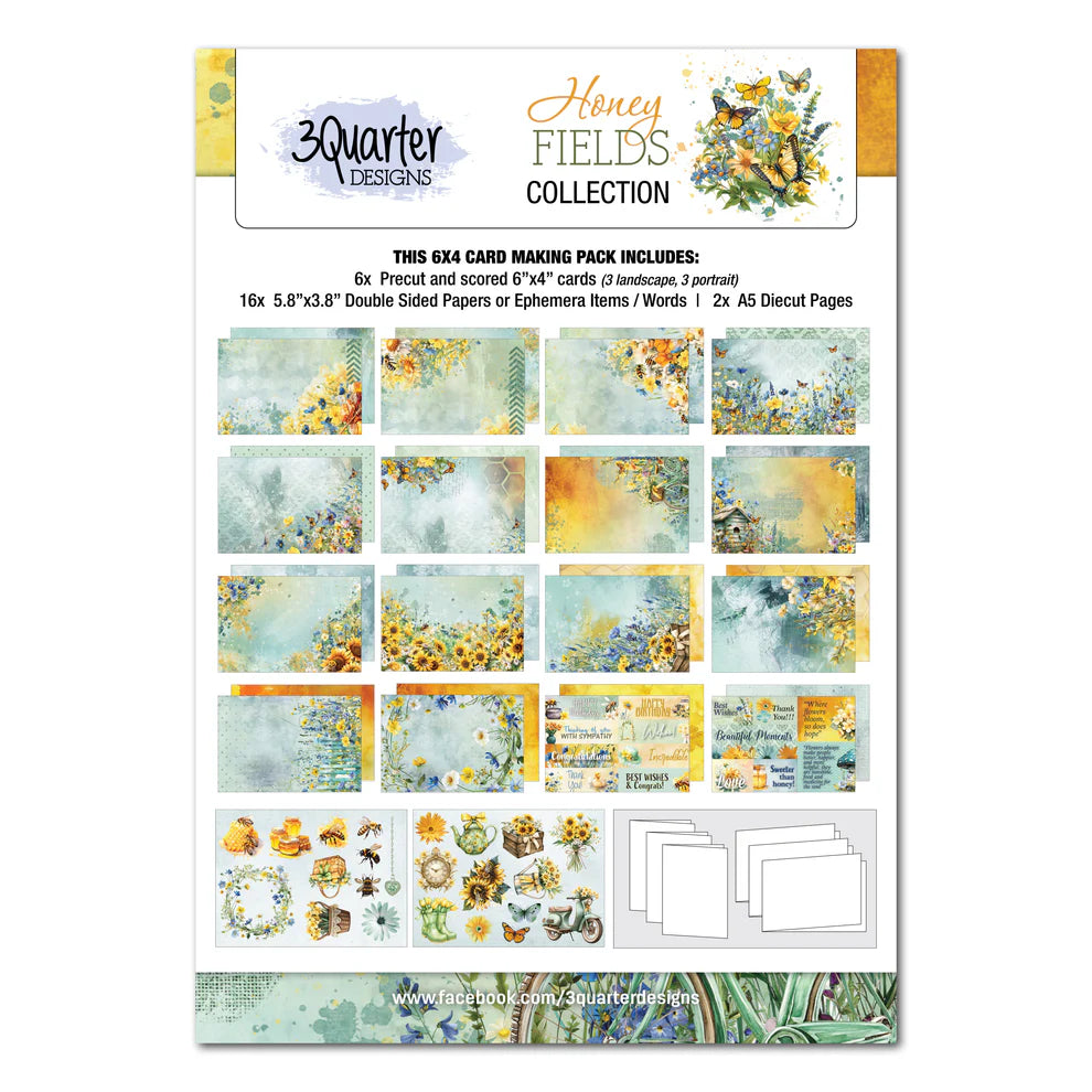 Honey Fields 6x4- February Release