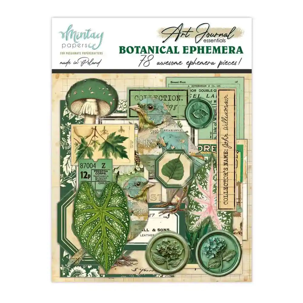 Art Journal Essentials – Botanical Ephemera
