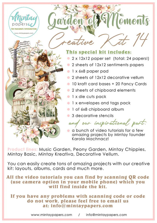 Mintay Creative Kit- Garden of Moments