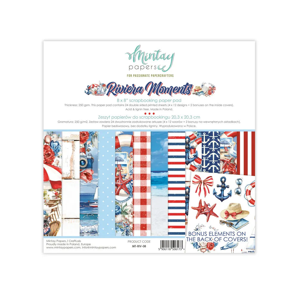 Riviera Moments-08- 6x6- Paper Pack