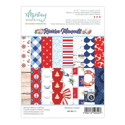 Riviera Moments-11- 6x8- Paper Pack