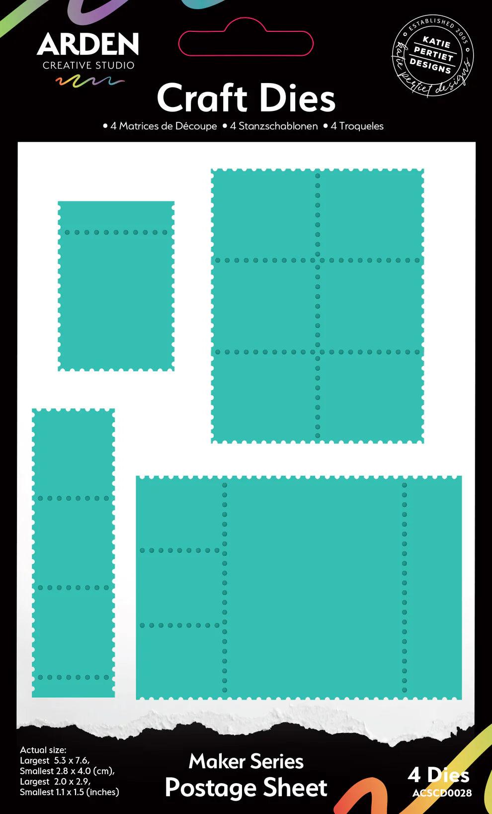 Maker Series Postage Sheet Craft Die Set