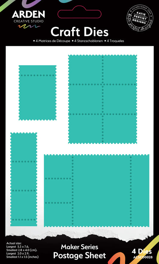 Maker Series Postage Sheet Craft Die Set