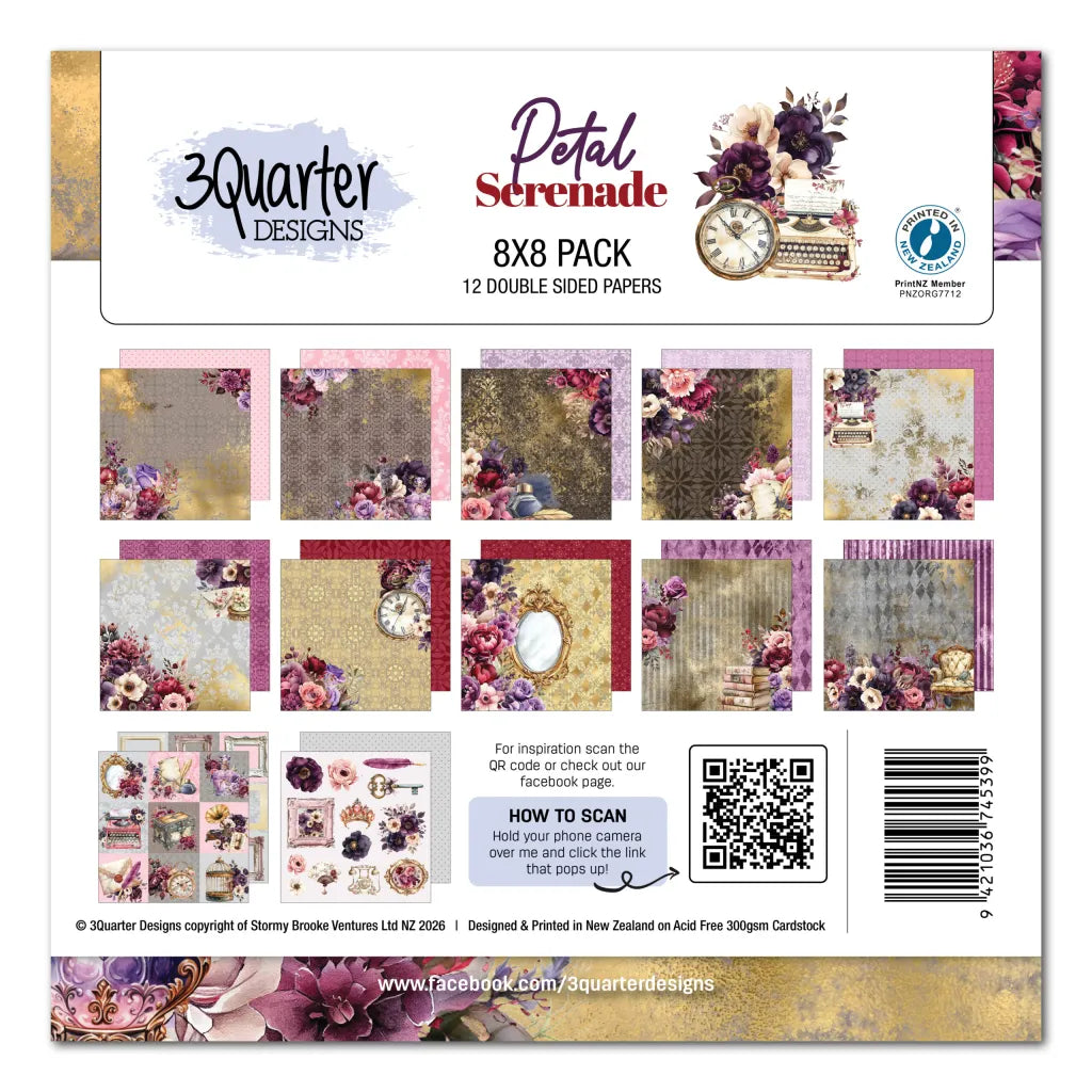 Petal Serenade 8×8- January Release