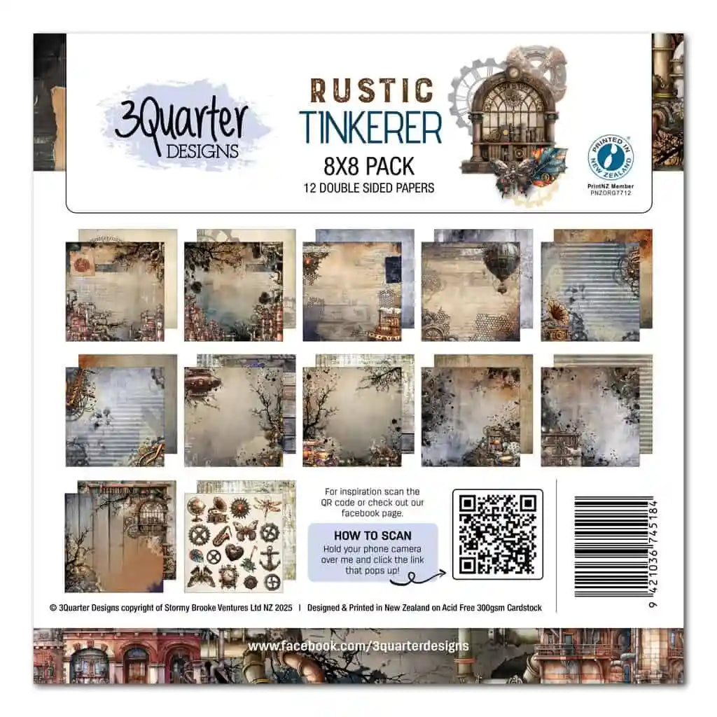 Rustic Tinkerer 8x8  December Release