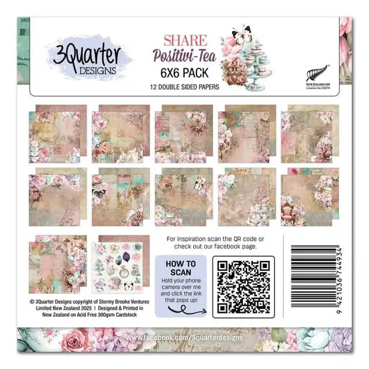 Share Positivi-Tea 6×6 – October Release