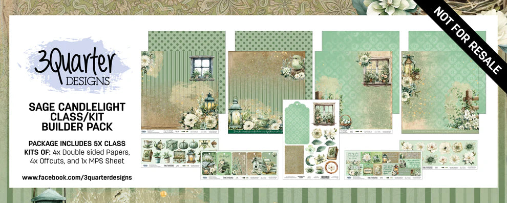 Sage Candlelight Class Builder Pack- March Release