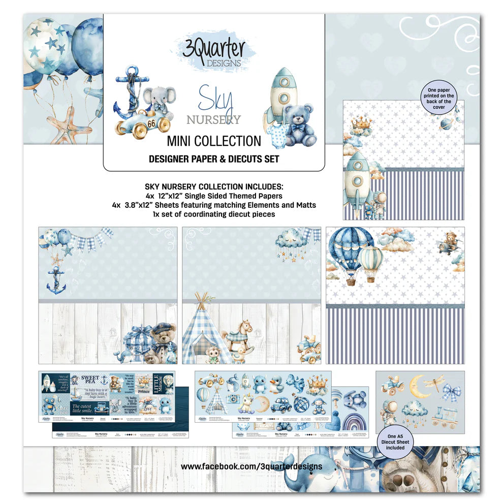 Sky Nursery -Mini Collection - April Release